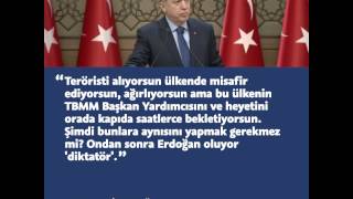 Cumhurbaşkanı Erdoğandan Bahçekapılının Almanyada Alıkonulmasına Tepki