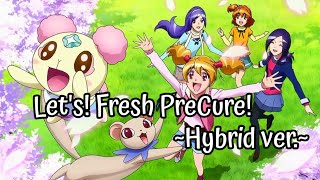 Download Lagu 【フレッシュプリキュア】Let's! Fresh PreCure! ~Hybrid ver.~ [KAN-ROM-ENG] PreCure Lyrics MP3