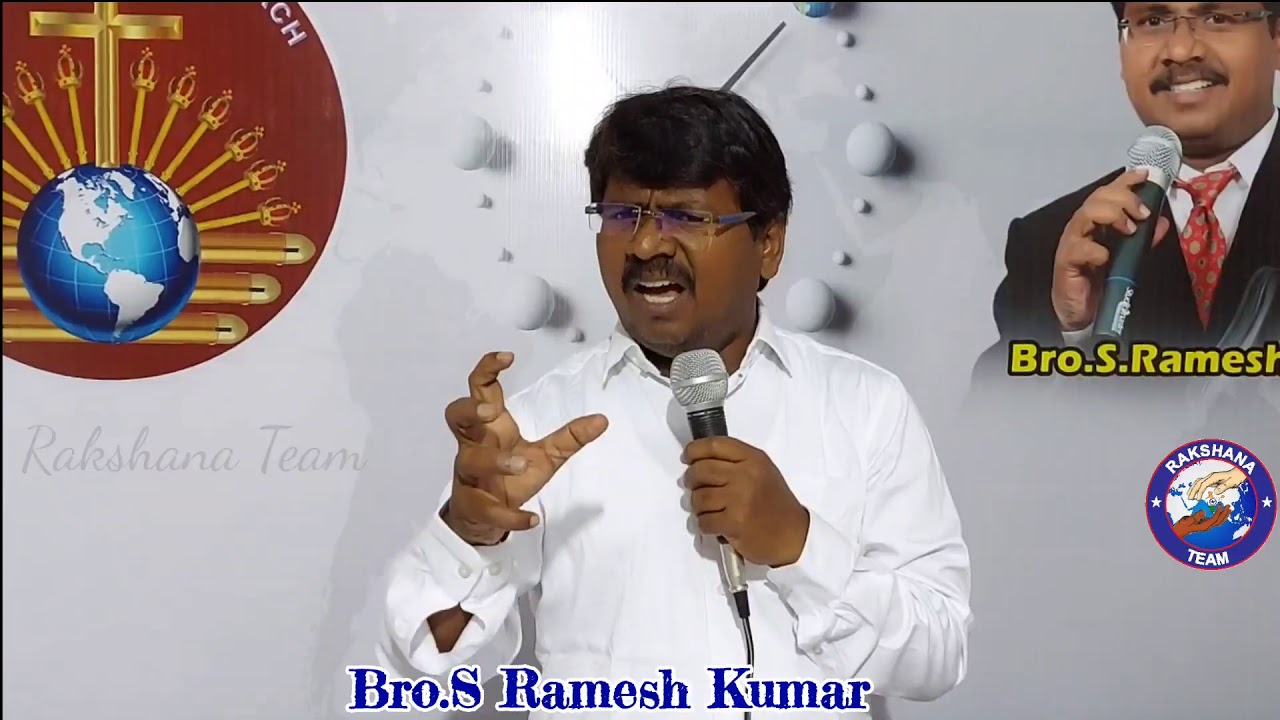 Pakistan Ramesh Bro 8min Powerful Short message by Bro. S. Ramesh Kumar - YouTube