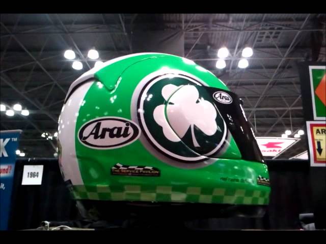 arai blarney helmet The Service Pavilion in NYC with the BIG 