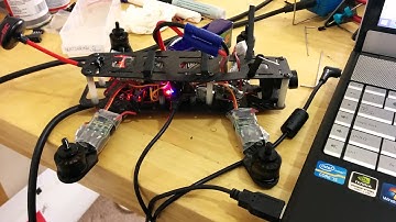 Afro 12A ESCs Flashed with BLHeli - response test