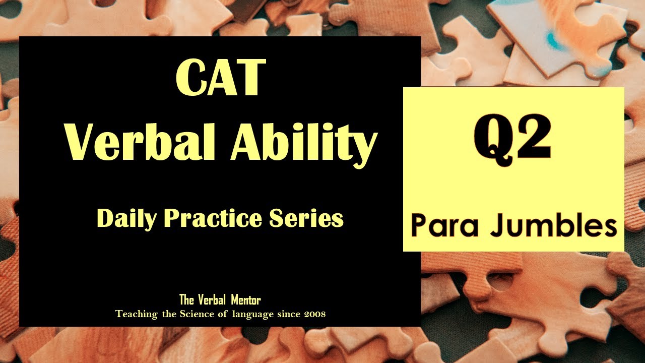 CAT 2021 | VARC Preparation | CAT Verbal Ability Practice Series | Q2 ...