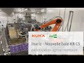 Food palletizing : The performance of the KR QUANTEC 2 PA and its KR C5 controler