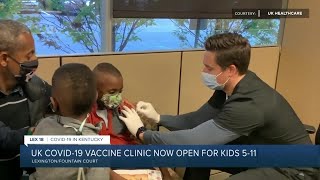 UK HealthCare opens pediatric COVID-19 vaccination clinic in Lexington
