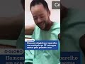 Homem atingido por aparelho em academia no CE consegue sentar pela primeira vez após acidente