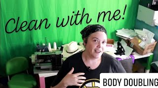 Body Doubling | Cleaning the School Room of Doom