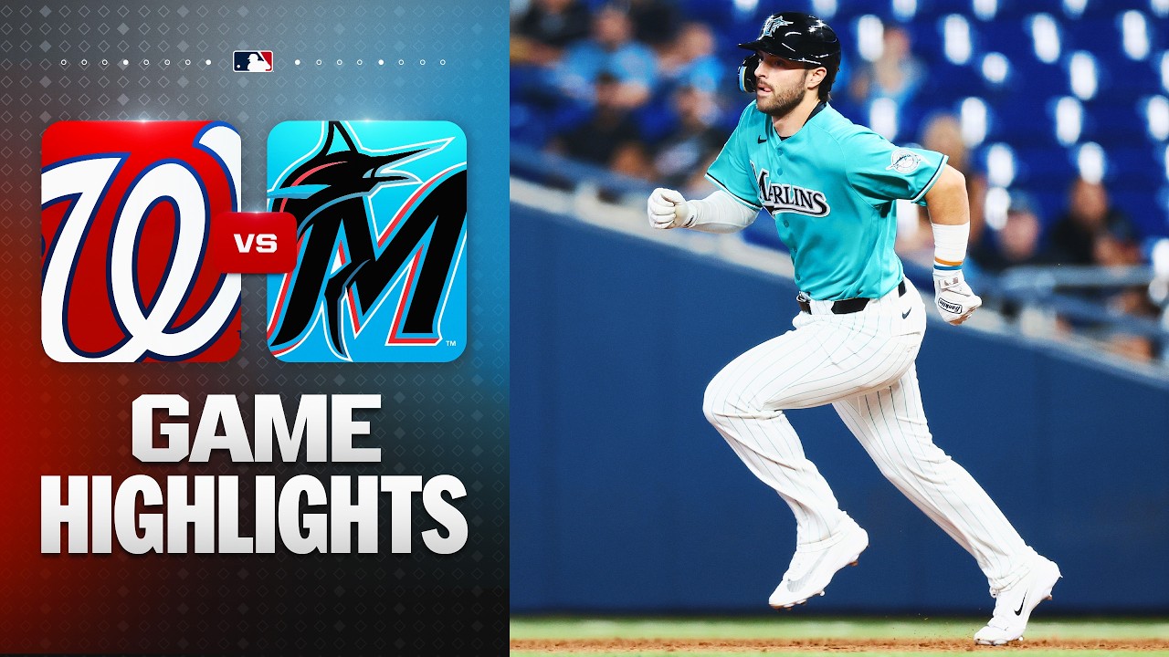 NATIONALS vs. MARLINS: Official Full Game Highlights (August 23) | 2026 MLB Season