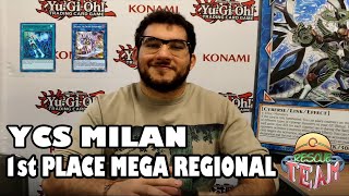 YU-GI-OH! 1ST PLACE MEGA REGIONAL YCS MILAN - ORCUST SKY STRIKER - DECK PROFILE - GIUSEPPE BADOLATO