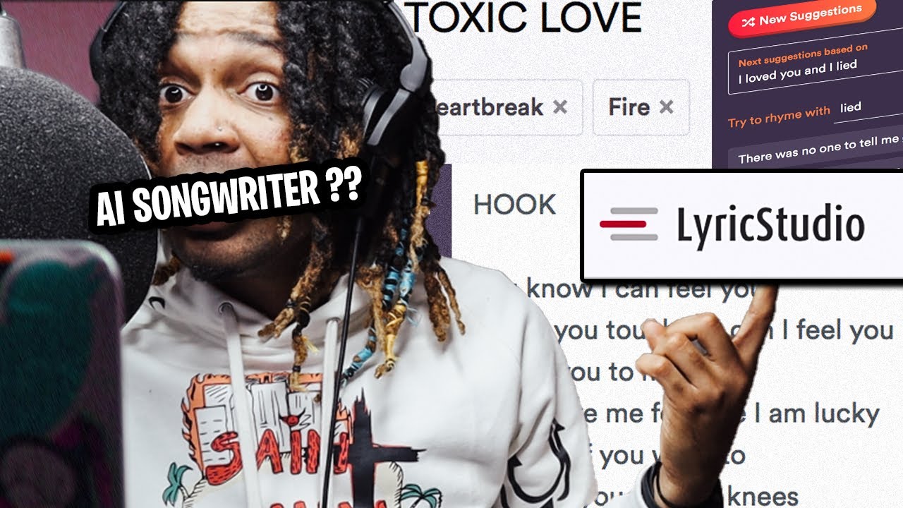 how to write song lyrics with AI // LyricStudio songwriting process