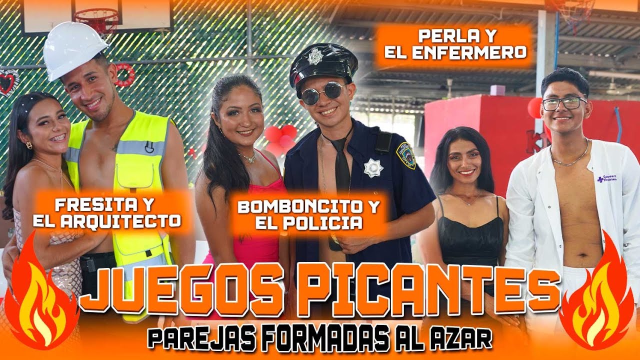 VAMOS A LA RONDA DE JUEGOS EN PAREJA, estas son las parejas formadas momentáneamente