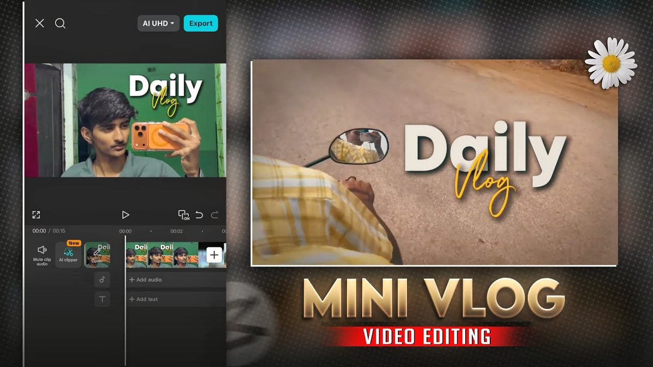 Viral Mini Vlogs Edit Tutorial | How To Edit Mini/Daily Vlogs For ...