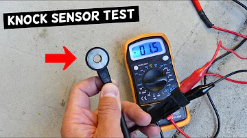This video will tell you how to test knock sensor.