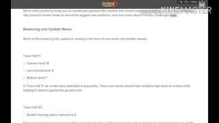 May 2016 Update Clash Of Clans