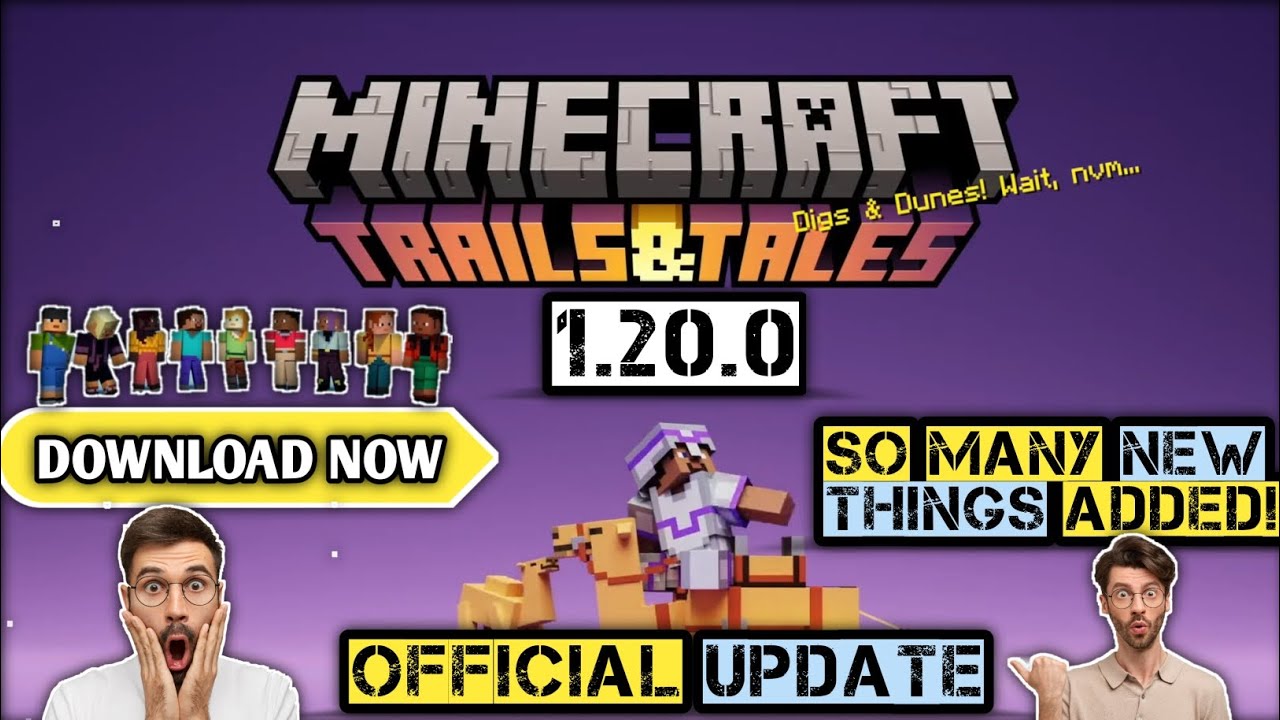 Minecraft Pe 1.20 Official Version Released | Minecraft 1.20.0 Trails ...