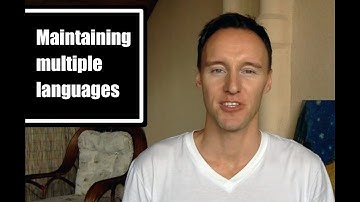 Maintaining multiple languages