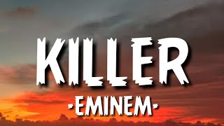 Eminem - Killer (Remix) (Lyrics) ft. Jack Harlow & Cordae