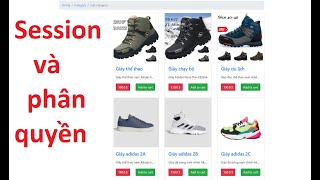 Lập trình JSP - Servlet - Làm website bán hàng - Phần 5 - Session và Phân Quyền