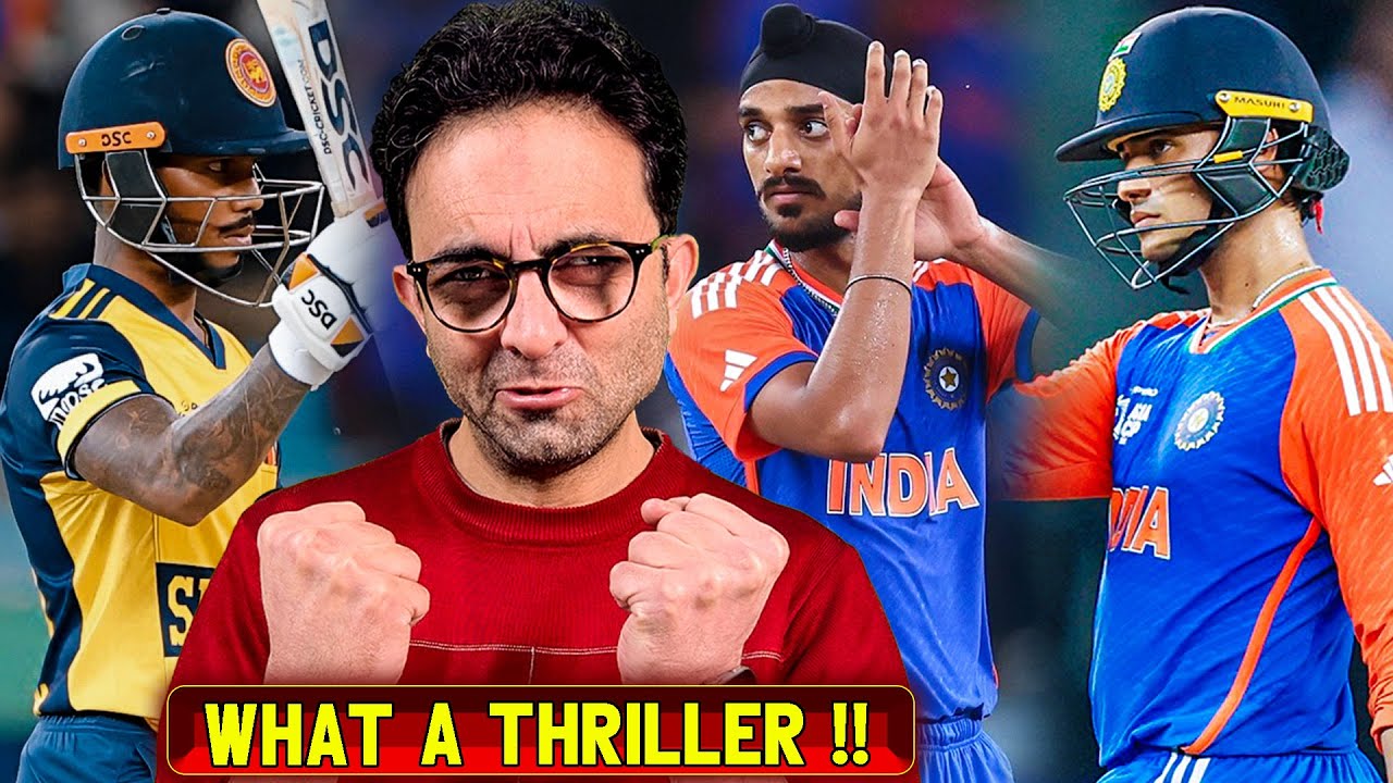 What a Thriller 🔥 India beat Sri Lank in super over 🇮🇳🏏 Century by Pathum Nissanka 💯