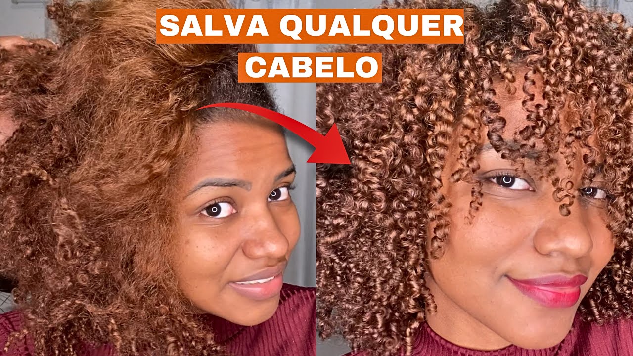 RECUPERE SEU CABELO CRESPO RESSECADO! HIDRATAÇÃO PODEROSA QUE SALVA SEU CABELO