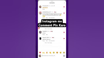 Instagram par Comment ko Pin kaise kare | how to pin a comment on instagram post