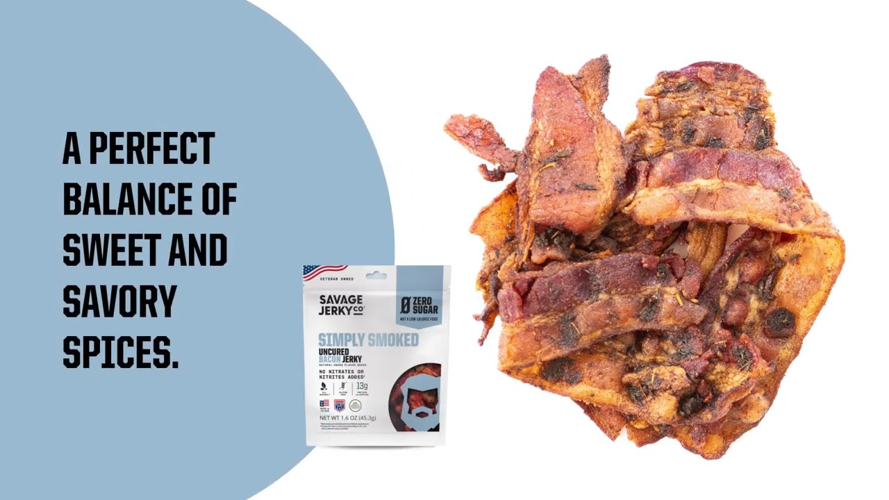 Zero Sugar Bacon & Beef Jerky – 2Bold Brands