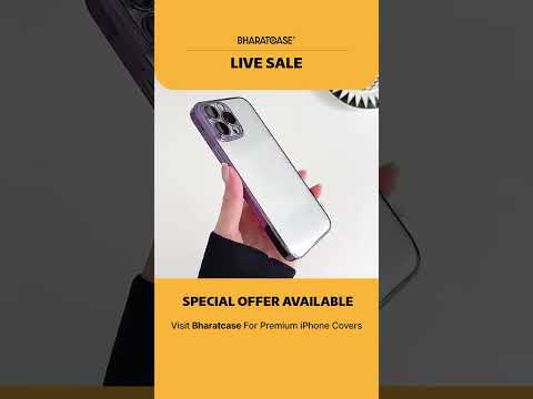 🚀 Ready to transform your iPhone? #Bharatcase #premium  #premiumcase are now at special offers!