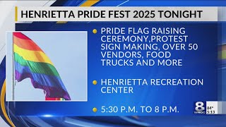 Henrietta announces Pride Fest '25 will be held tonight