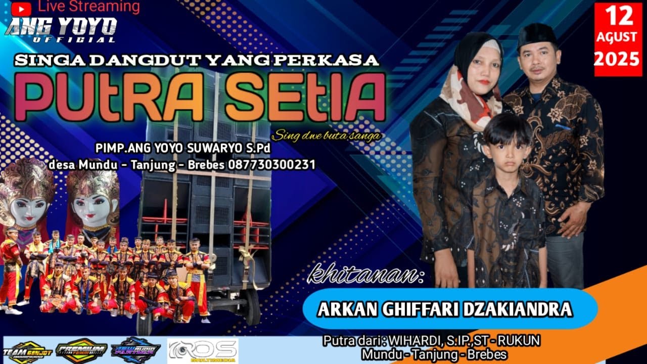 LIVE BUROK PUTRA SETIA . MUNDU - Tanjung  SELASA 12 AGUSTUS 2025