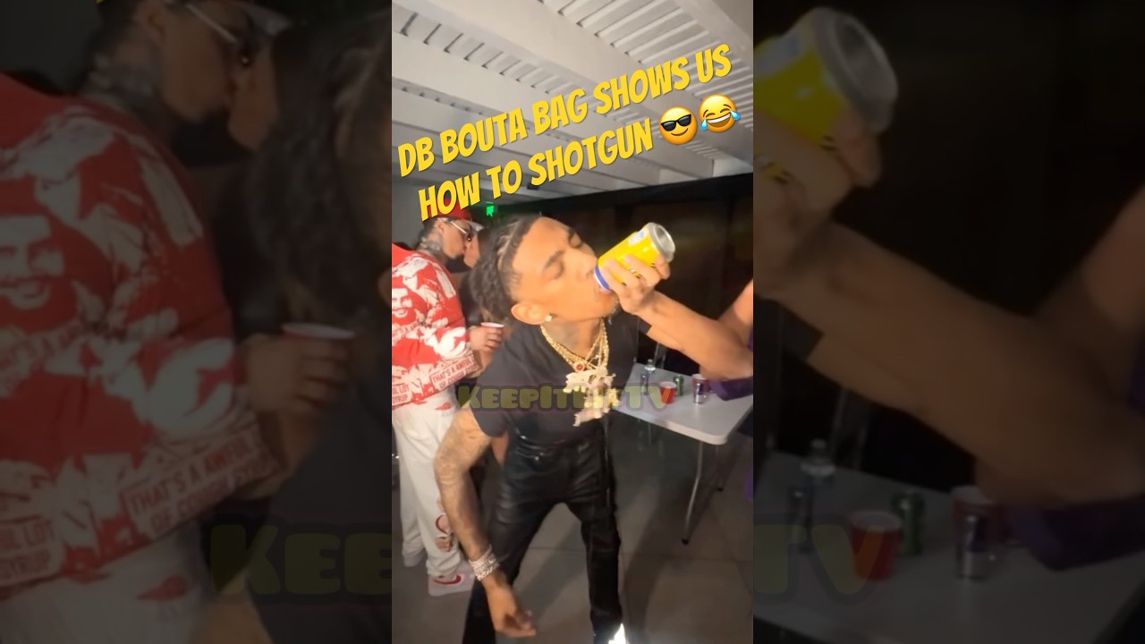 DB BoutaBag Shows Us How to Shotgun! 