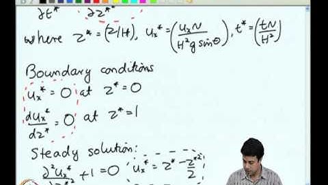 Mod-03 Lec-14 Unidirectional Transport Cartesian Coordinates - VII Momentum Source in the Flow