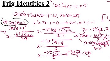 Solving Trig Equations with U-Substitution | Mastering Trigonometry