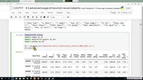 DL with Python 40. Deep Learning for Text and Sequences-7: 循環神經網路的進階用法-1 (recorded on 20190319)