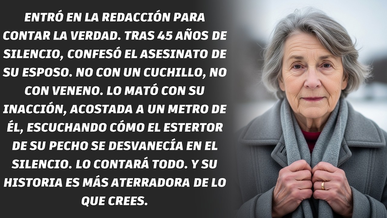 Maté a mi esposo hace 45 años. Hoy contaré cómo escuché sus últimos suspiros.