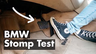 How to Perform The BMW Stomp Test Procedure E30 E32 E34 E36