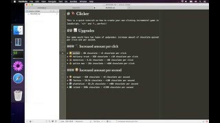Chocolate clicker: Creating a clicking incremental game in JavaScript: Part 0 screenshot 3