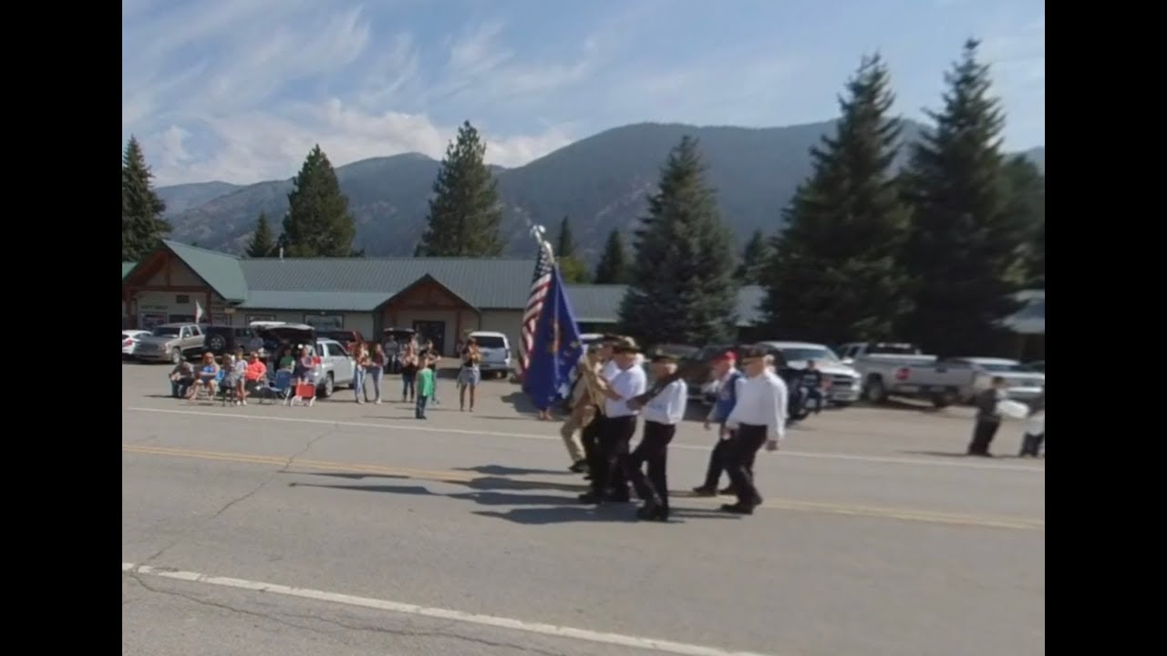 2019 Huckleberry Festival Parade 360° Virtual Tour Trout Creek