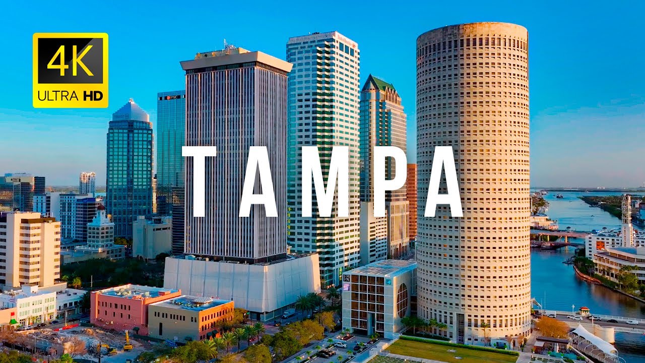 Tampa, Florida 🇺🇸 in 4K Ultra HD | Cinematic Drone Video
