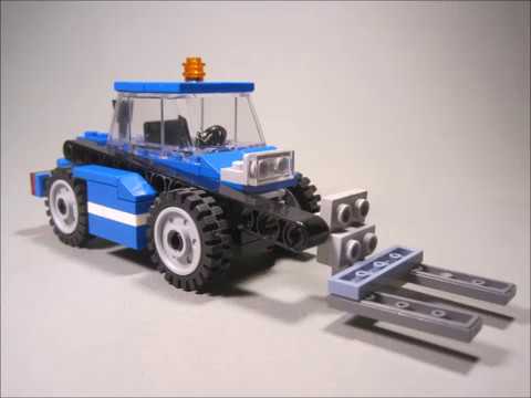 Teleskoplader des THW~ legosteniker
