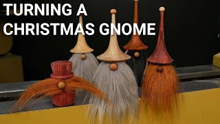 Turning Christmas Gnome (Woodturning Project)