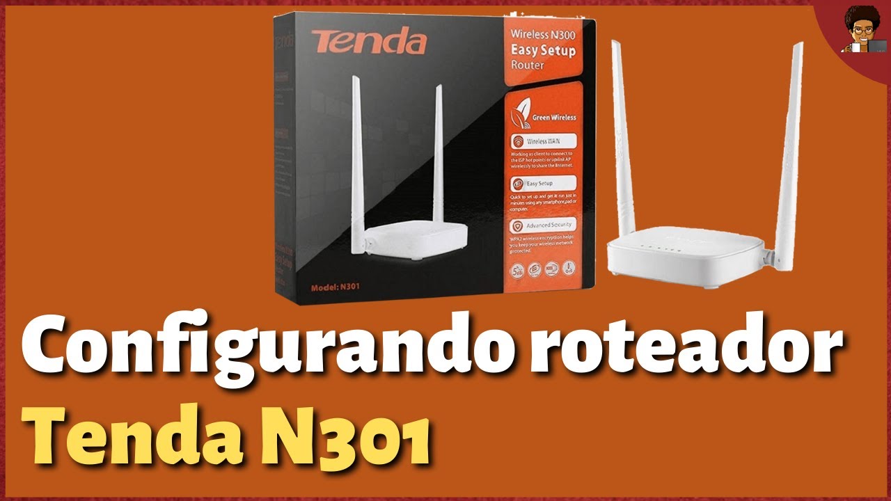 Como Configurar Roteador WiFi Tenda N301 Na Internet E Com Senha YouTube