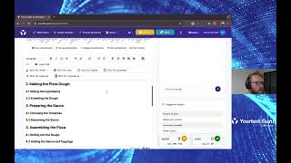YTG generative tools for outlines and questions
