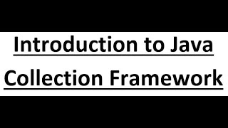 Famous Java | Module 4 | Java Collection | Introduction to Java Collection Framework | v-16 Profile