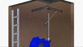Dalminex central floorstand