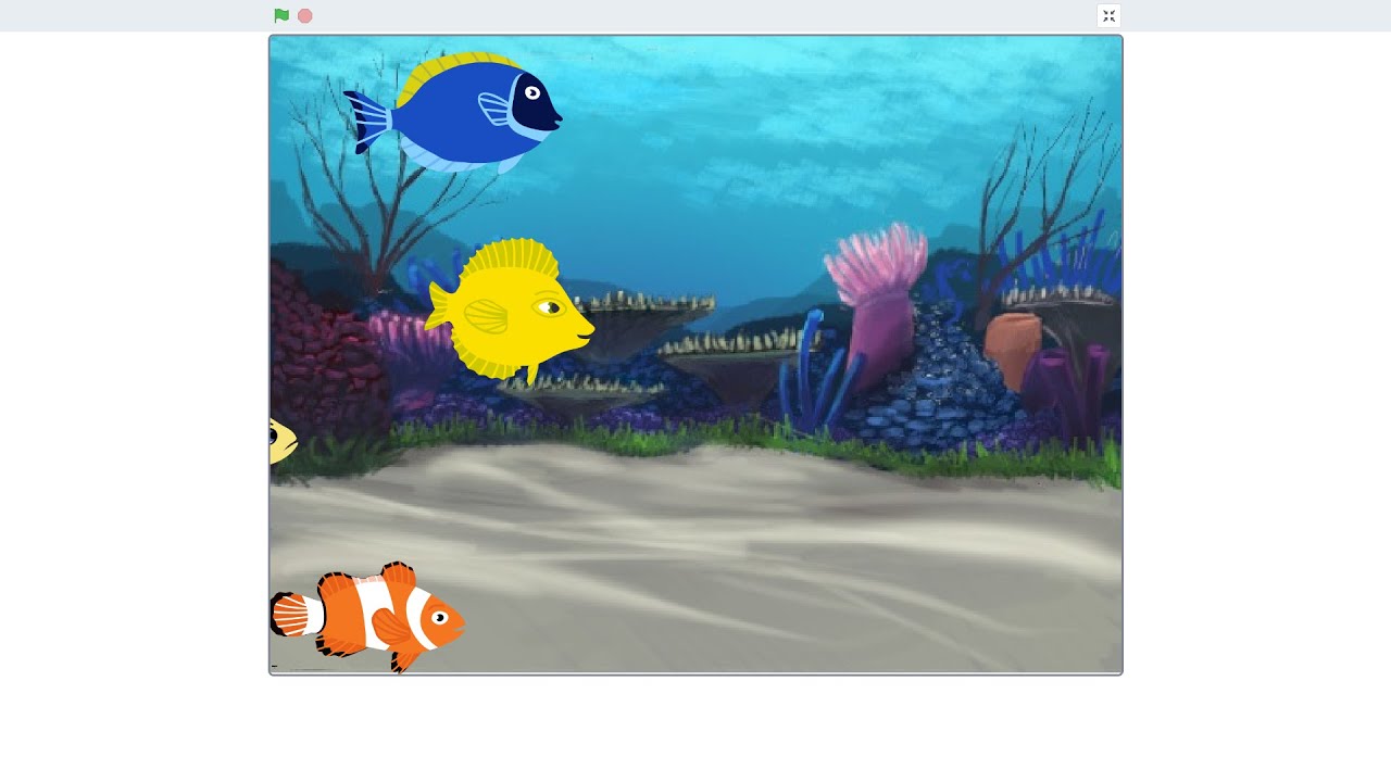 Scratch Tutorial 3 Swimming Fish! YouTube