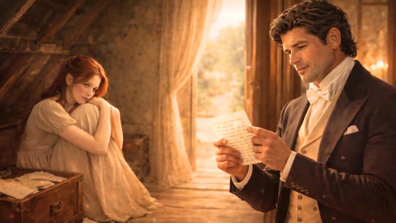 HIDDEN BY HER STEPMOTHER IN THE ATTIC, SHE THOUGHT TRUE LOVE WAS OVER… UNTIL A DUKE FOUND HER LETTER