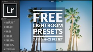 Free Lightroom Preset Sunny Haze by Presetpro