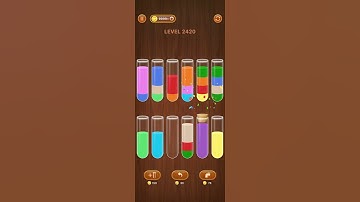 Sort Em All - Water Puzzle Game | Level - 2420 | #sortemall #gamesplay #youtube #shorts #viral