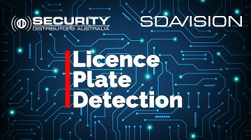 SDAVision - License Plate Detection