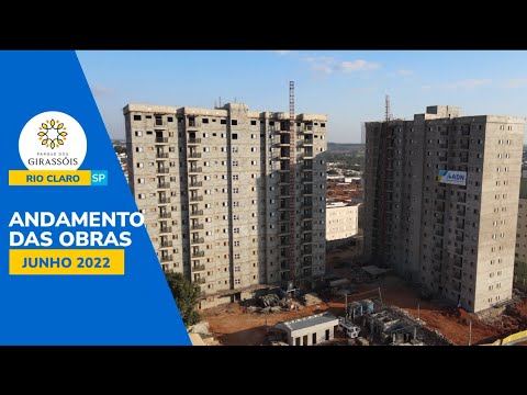 Parque dos Girassóis - Andamento de obras junho 2022