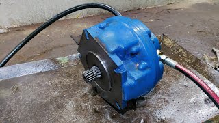 (Part 1/2) Testing SAI GM2 600 Radial Piston Hydraulic Motor Shaft Rotation at 1200 psi by Hydro Marine Power 1,810 views 1 year ago 2 minutes, 10 seconds